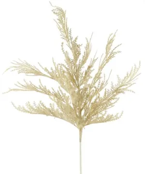 32" Pampas Plume Spray: Beige
