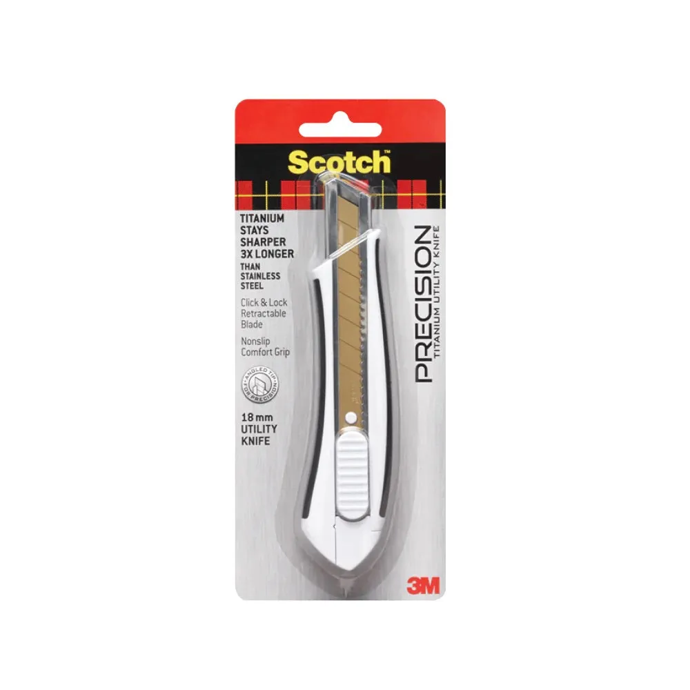 3M Scotch TI-KL Titanium Utility Cutter Knife, Large