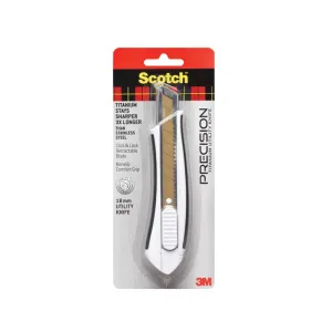 3M Scotch TI-KL Titanium Utility Cutter Knife, Large