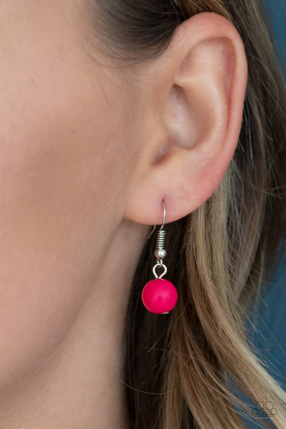 A La Vogue Pink-Necklace