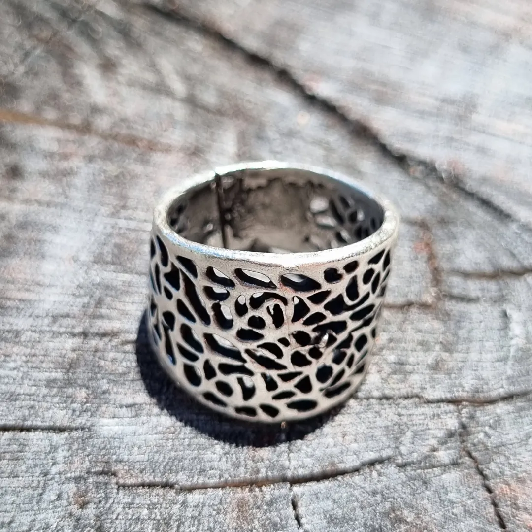 Anatolian Boho Ring - "Filigree Frances"