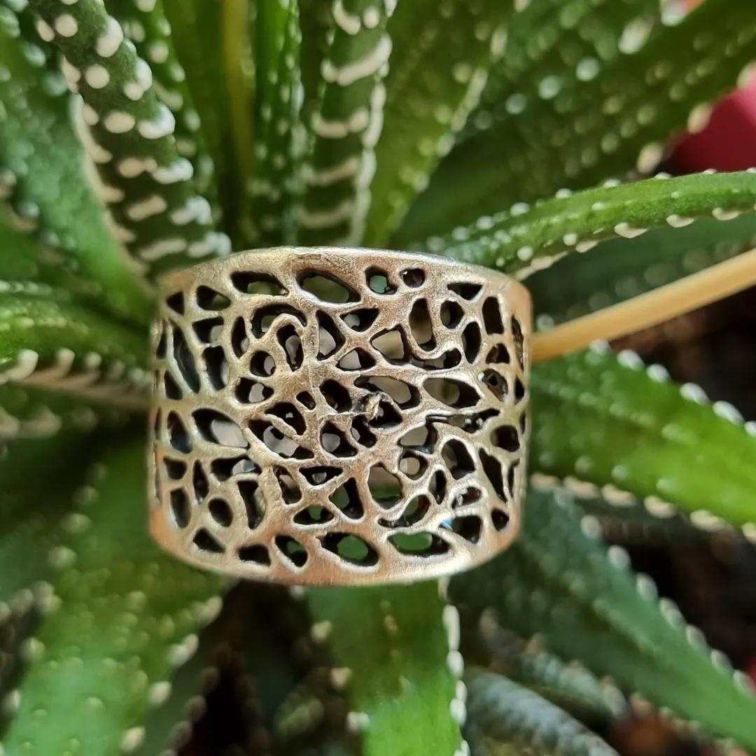 Anatolian Boho Ring - "Filigree Frances"