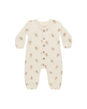 Baby Boy Jumpsuit and Rompers| Gingerbread Jumpsuit | Quincy Mae