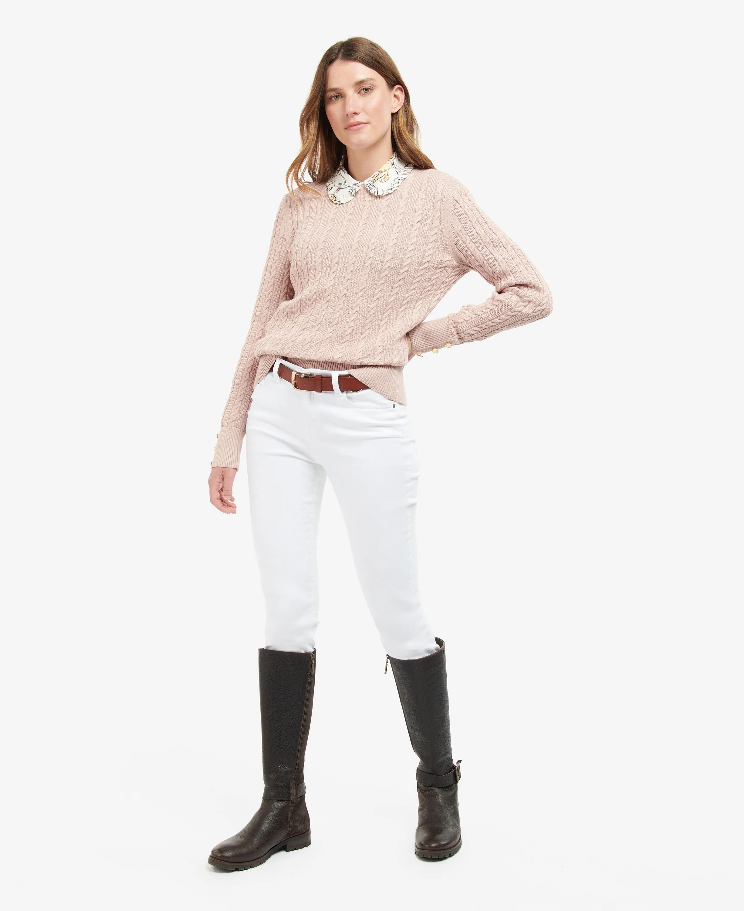 Barbour Fieldrose Knit Jumper