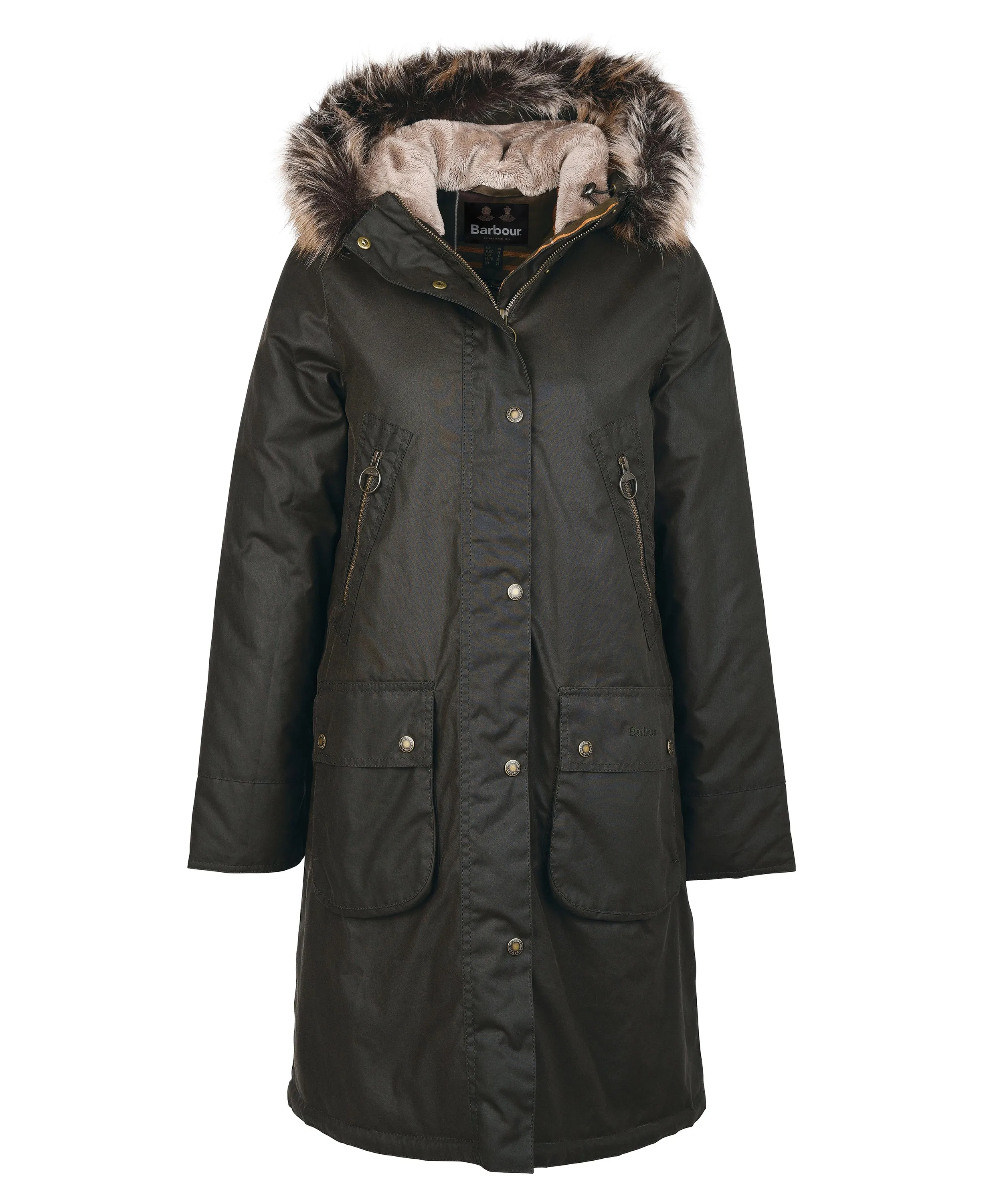 Barbour Stavia Wax Jacket