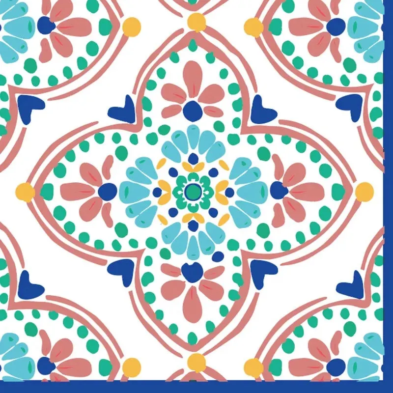 Boho Vibes Napkins - Beverage 16 Pkt
