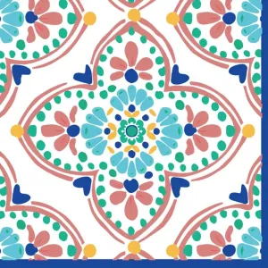 Boho Vibes Napkins - Beverage 16 Pkt