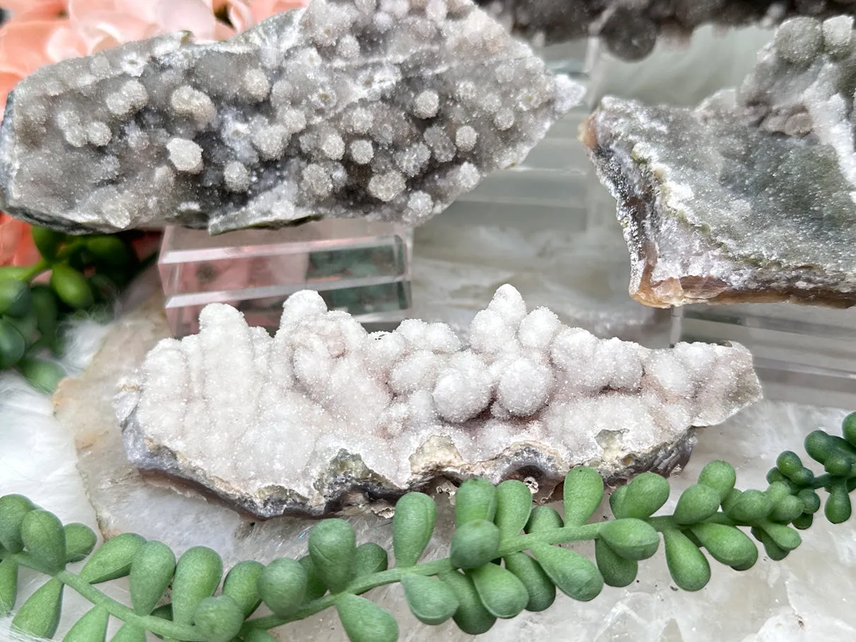 Brazilian Chalcedony Clusters