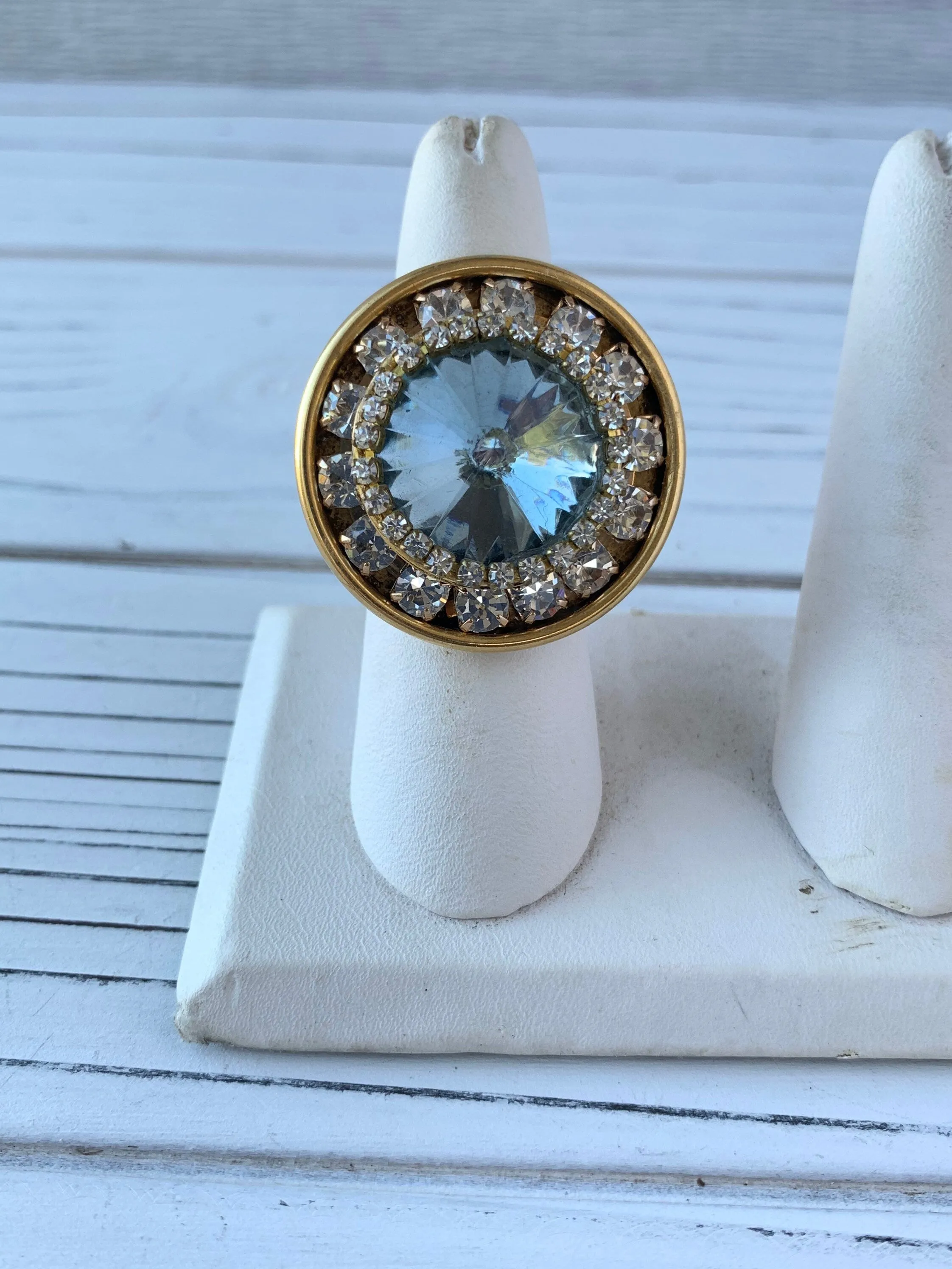 Clear Skies Statement Ring