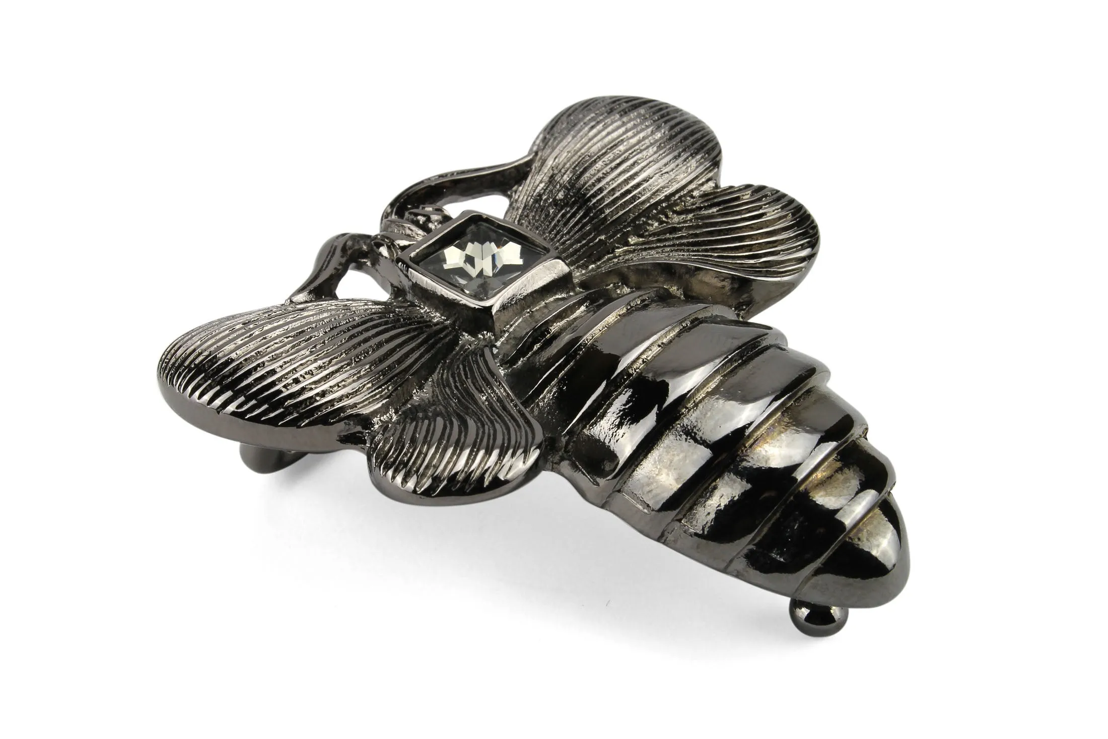 Crystal Bee Buckle 40mm