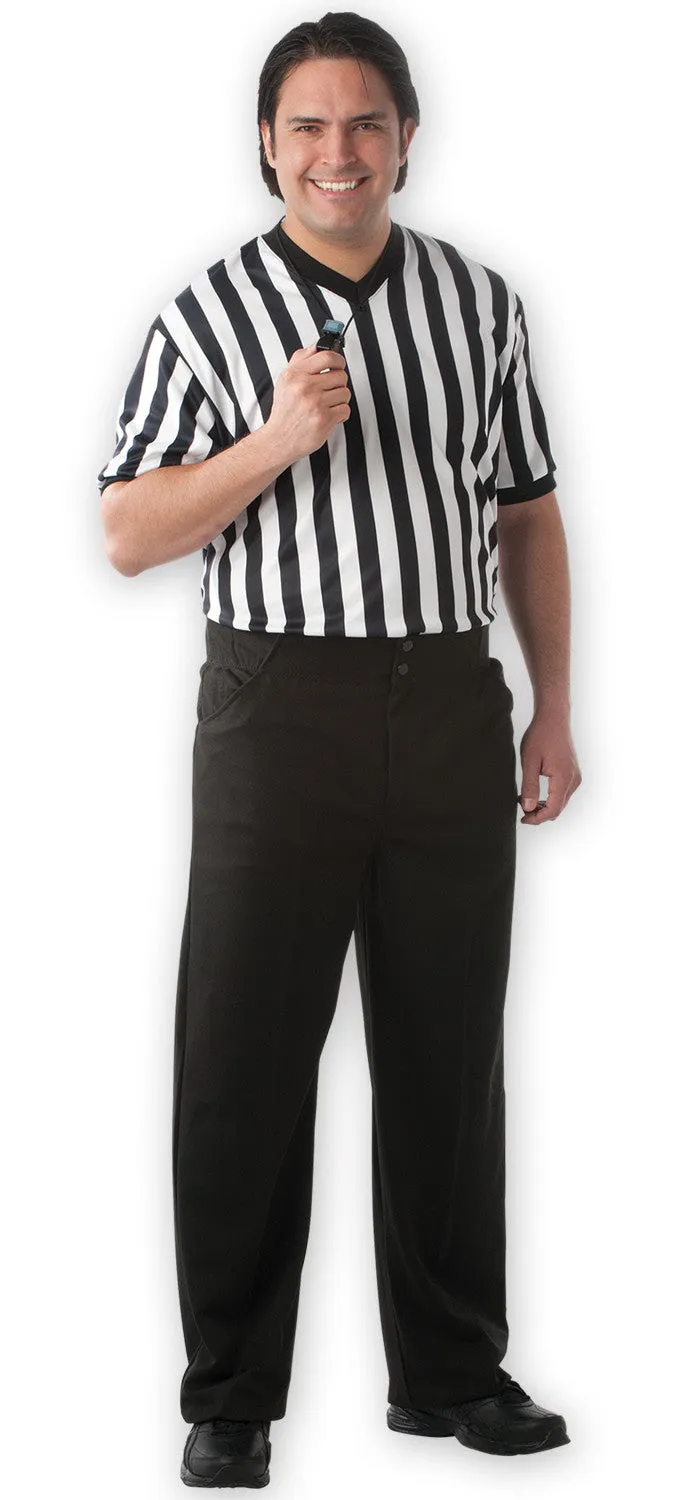 D9822 - "CLEARANCE ITEM" Lacrosse/Basketball Official's Slacks with Belt Loops (no returns or refunds)