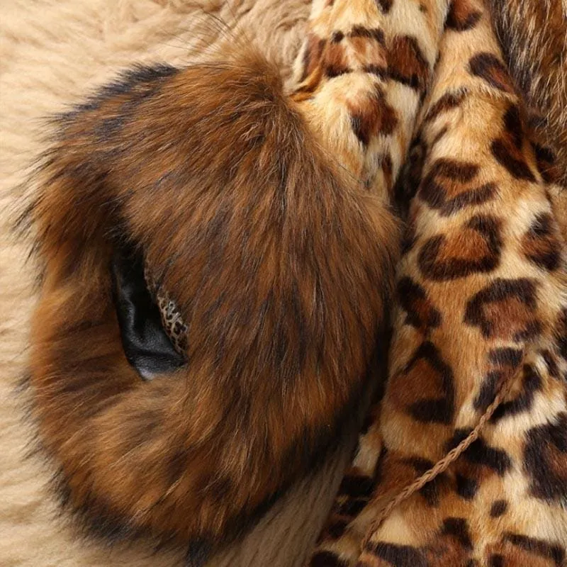 Daily Street Fashion Winter Plus Size Long Faux Fur Coats