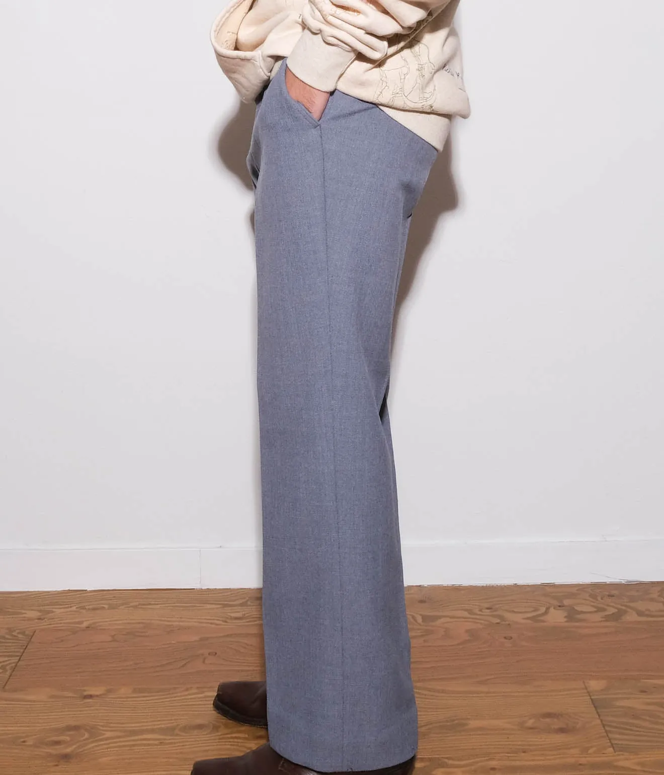 Diolen Slacks (Blue)