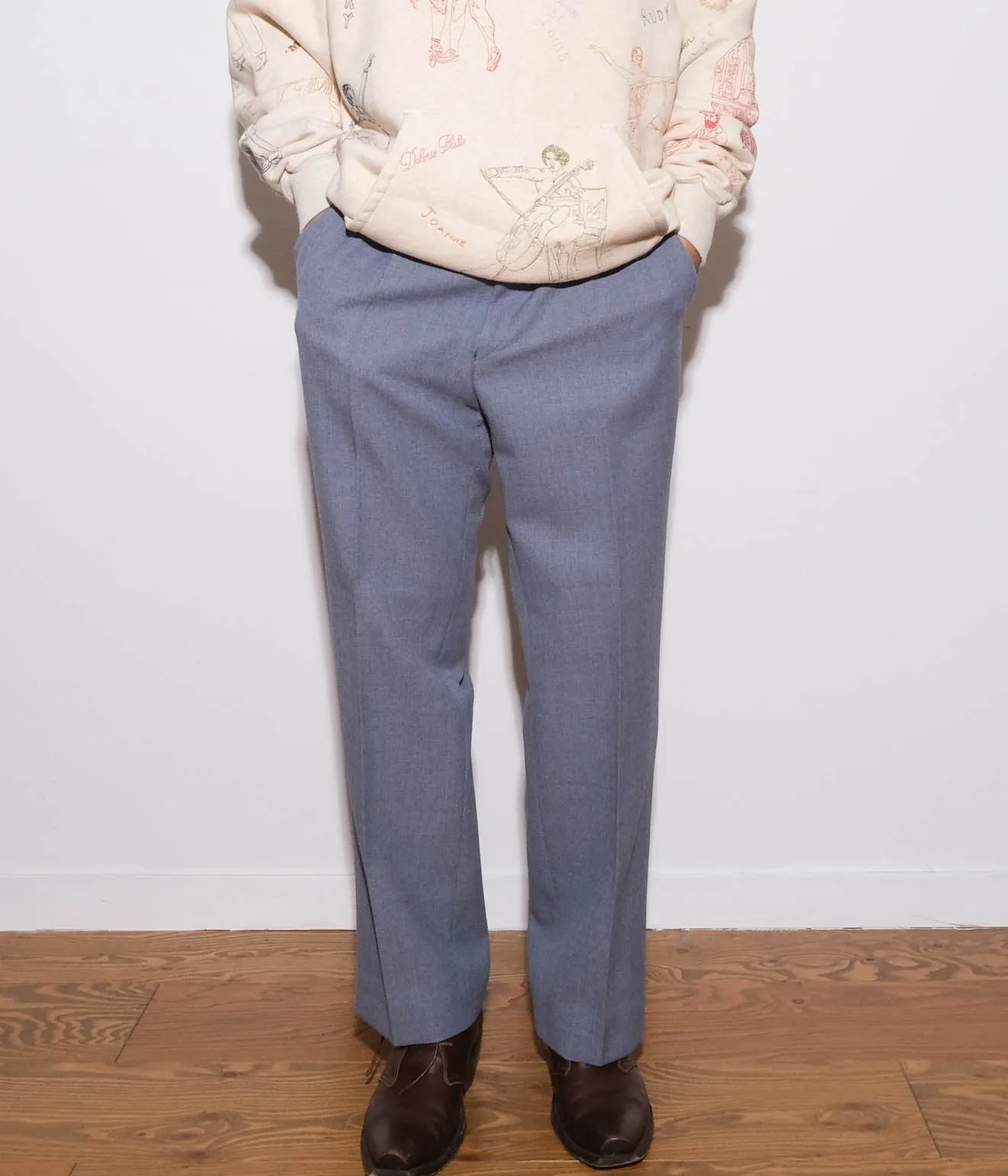 Diolen Slacks (Blue)