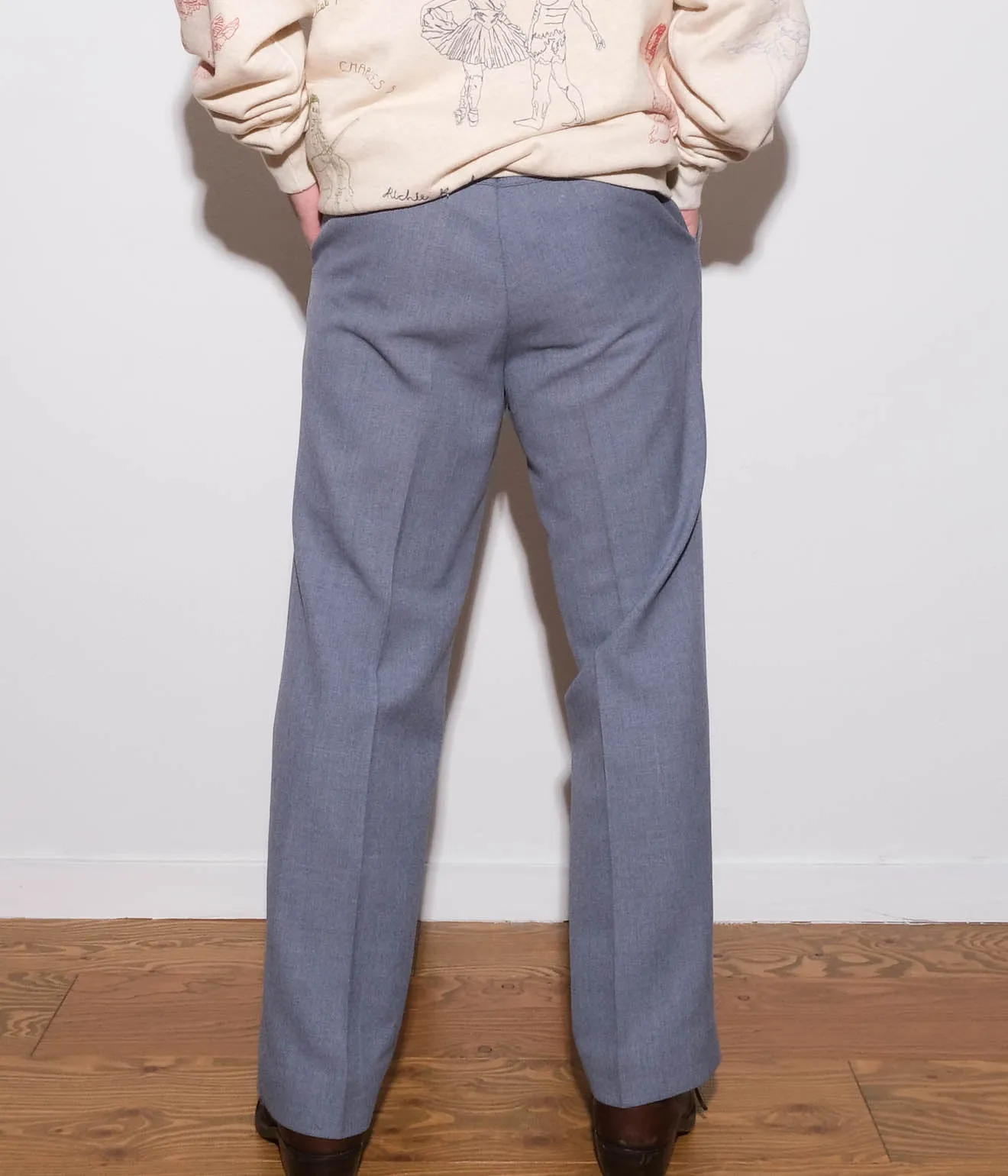 Diolen Slacks (Blue)
