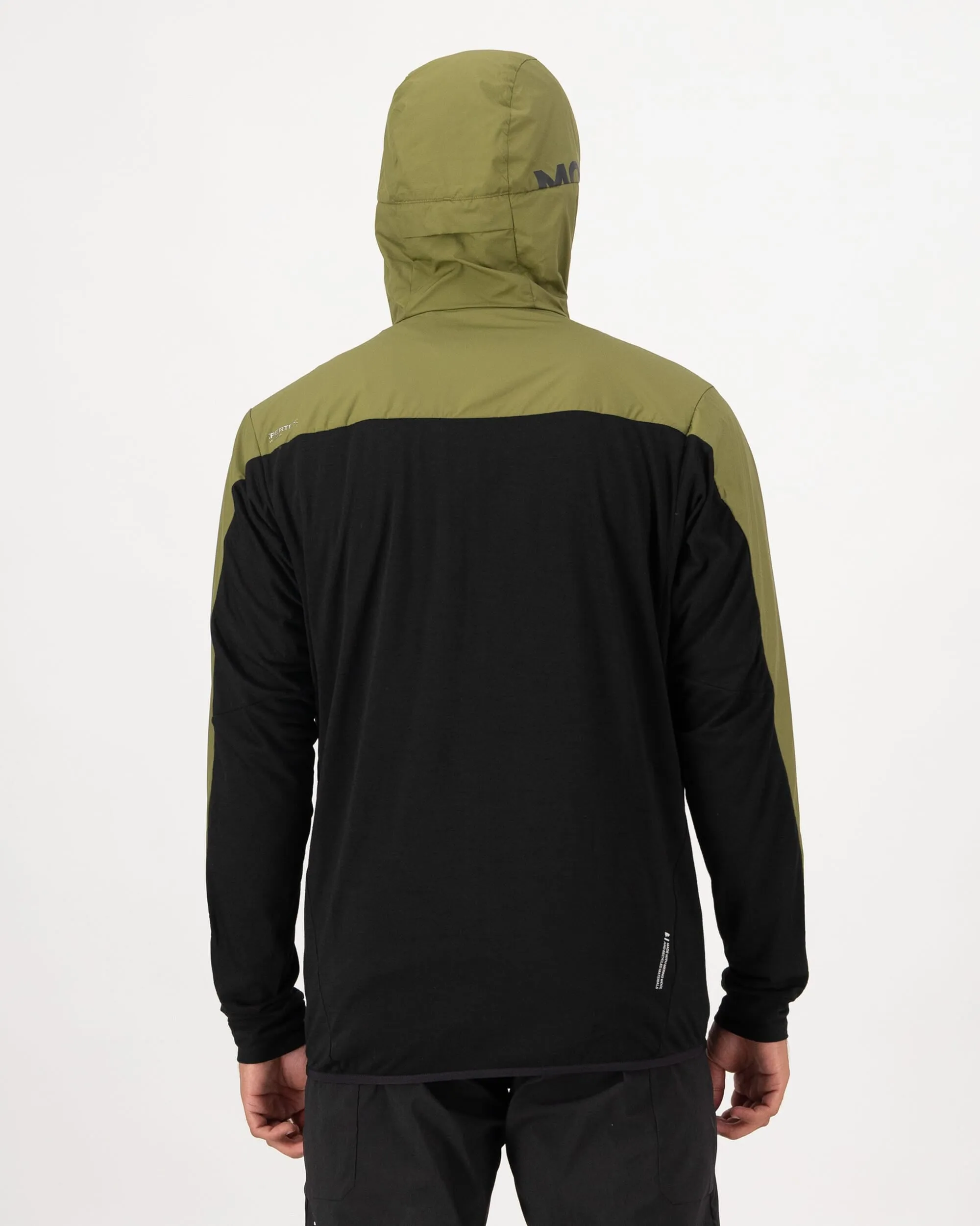 Diversion Merino Wind Jacket - Fern / Black