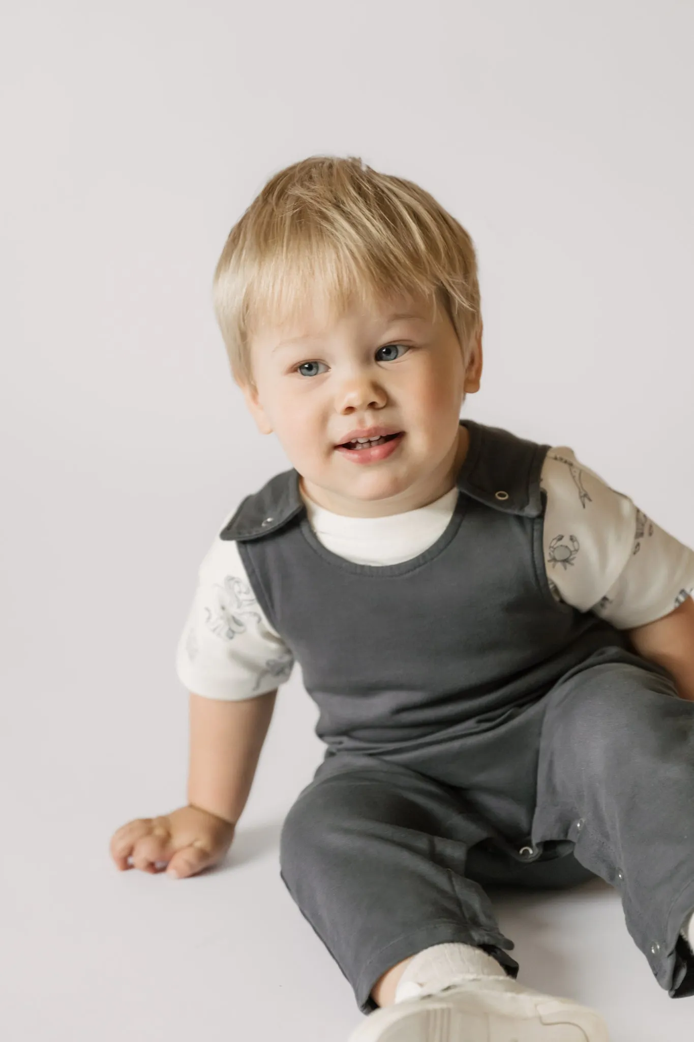 French Terry Overalls