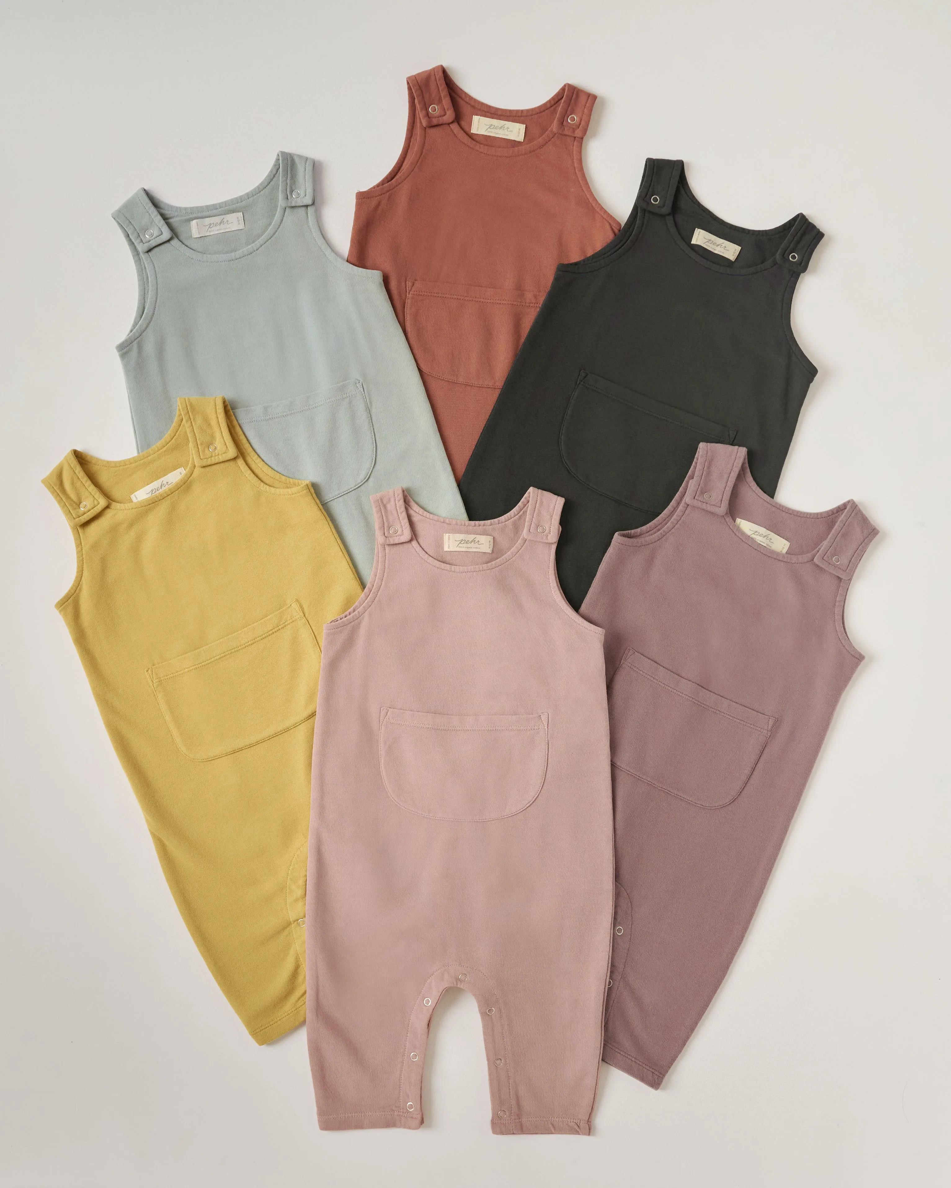 French Terry Overalls