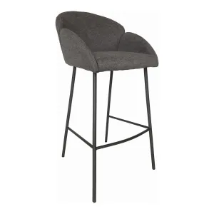 Gigi Bar Stool Dark Grey