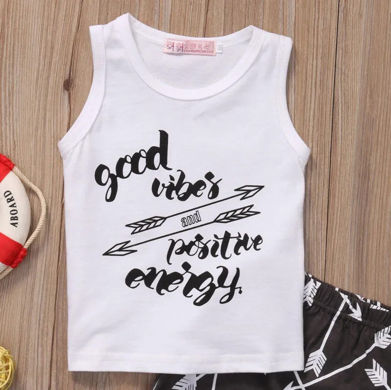 Good Vibes Positive Energy 2-pc Set