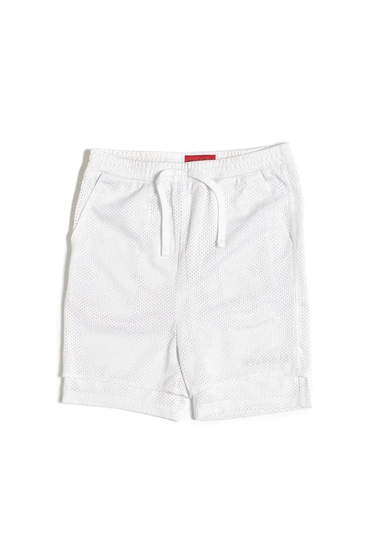 Haus of JR Beaumont Mesh Short White