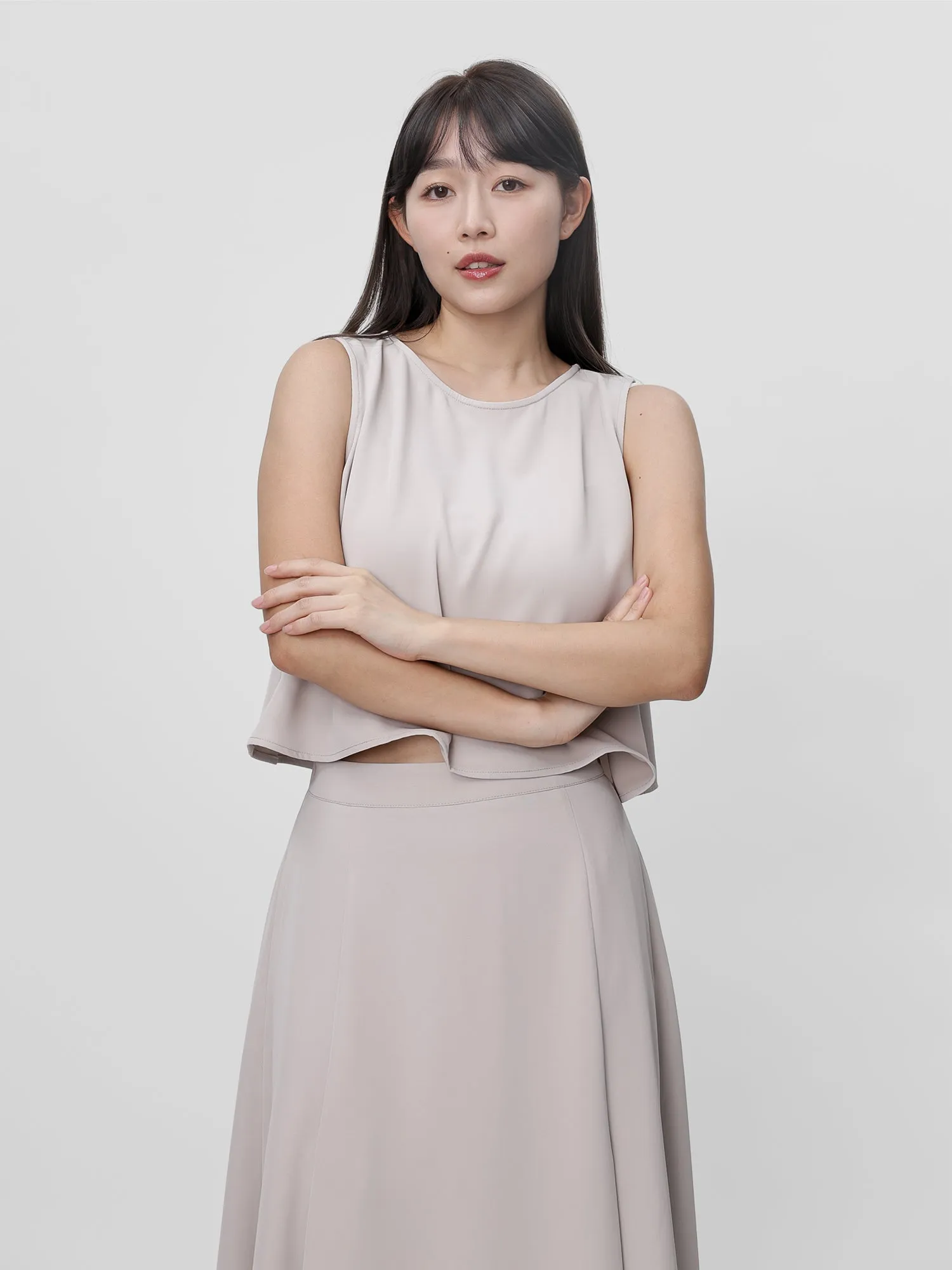 Ines Clean Flowy Dress Set