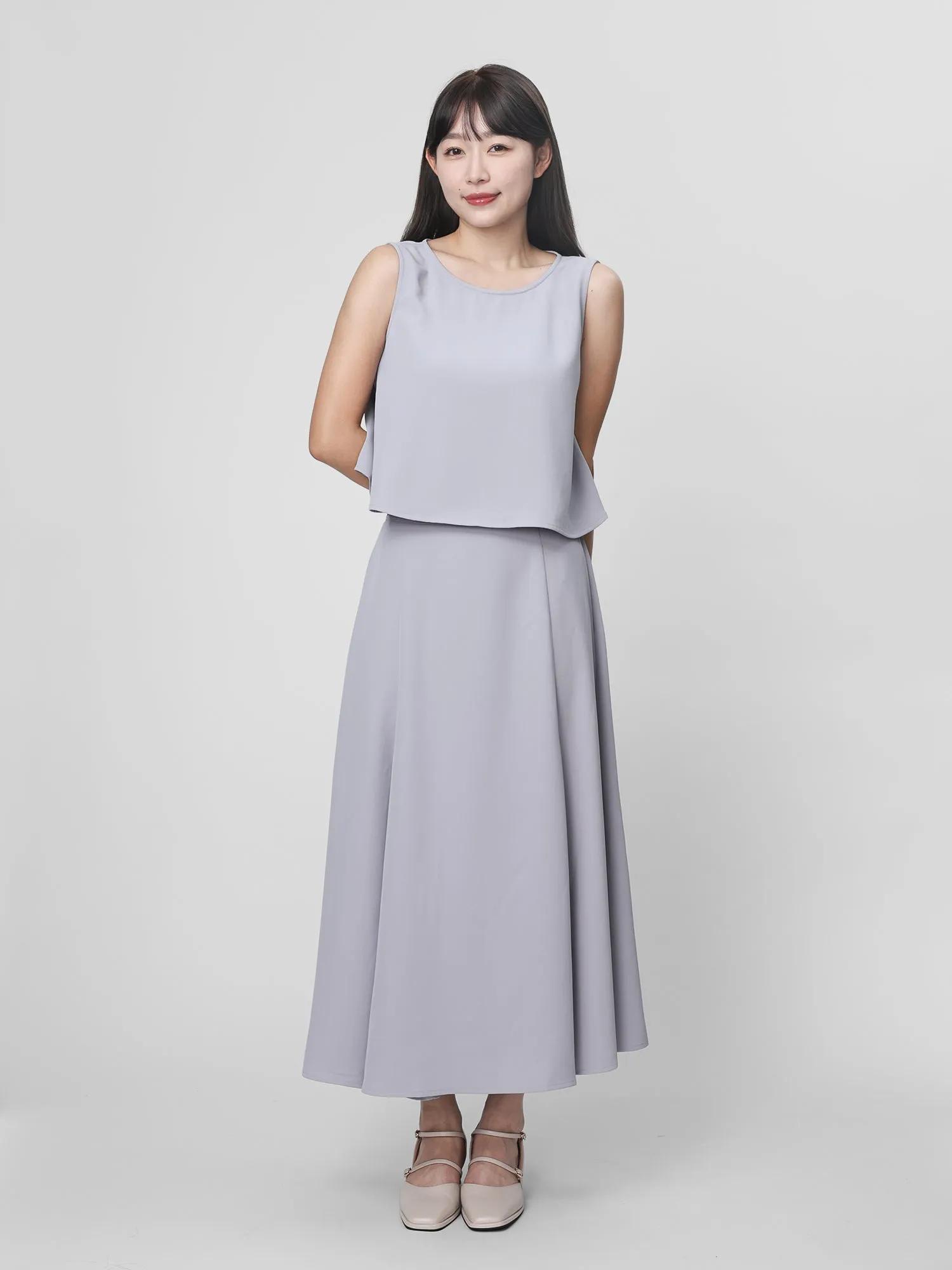 Ines Clean Flowy Dress Set