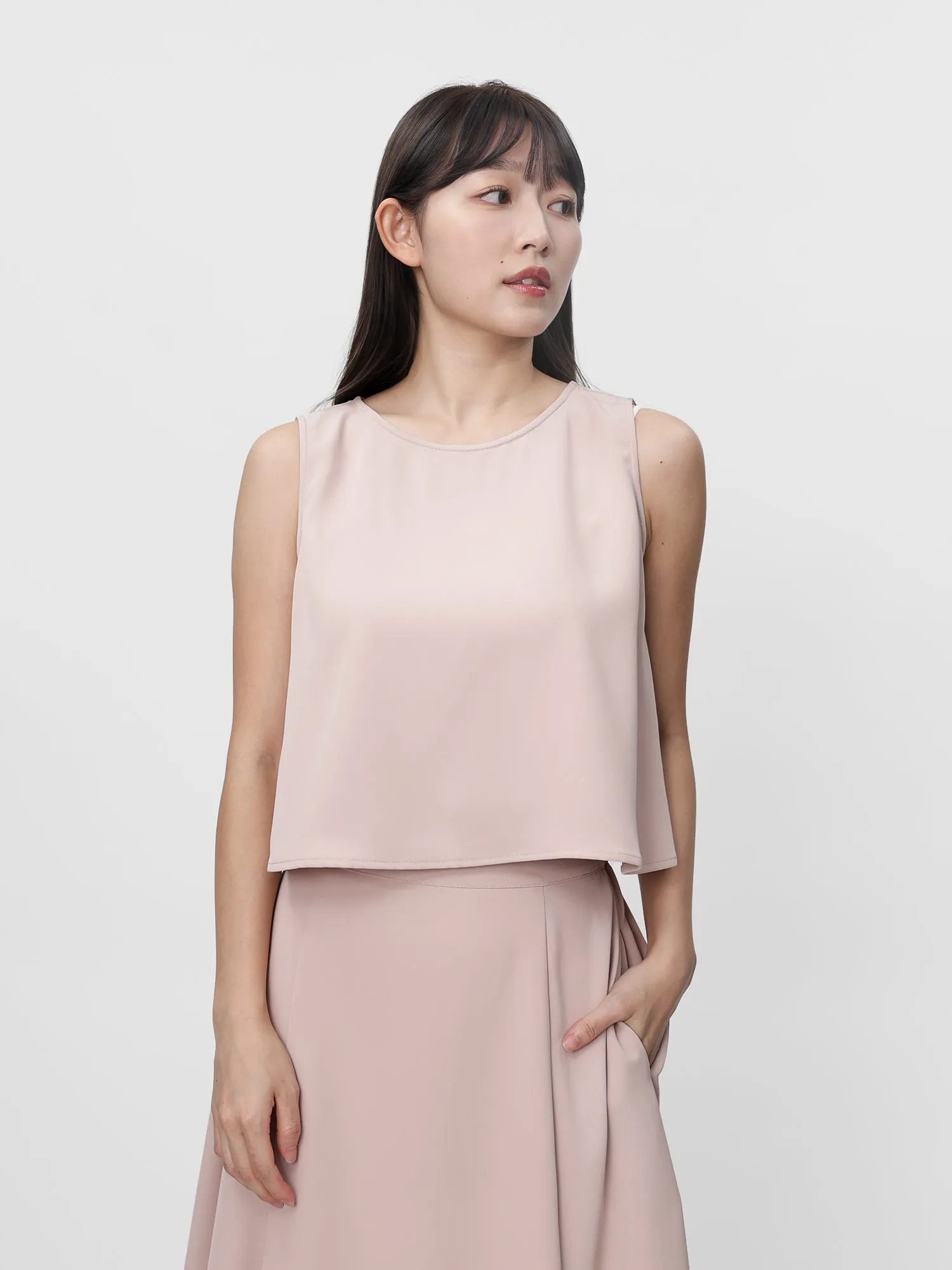 Ines Clean Flowy Dress Set