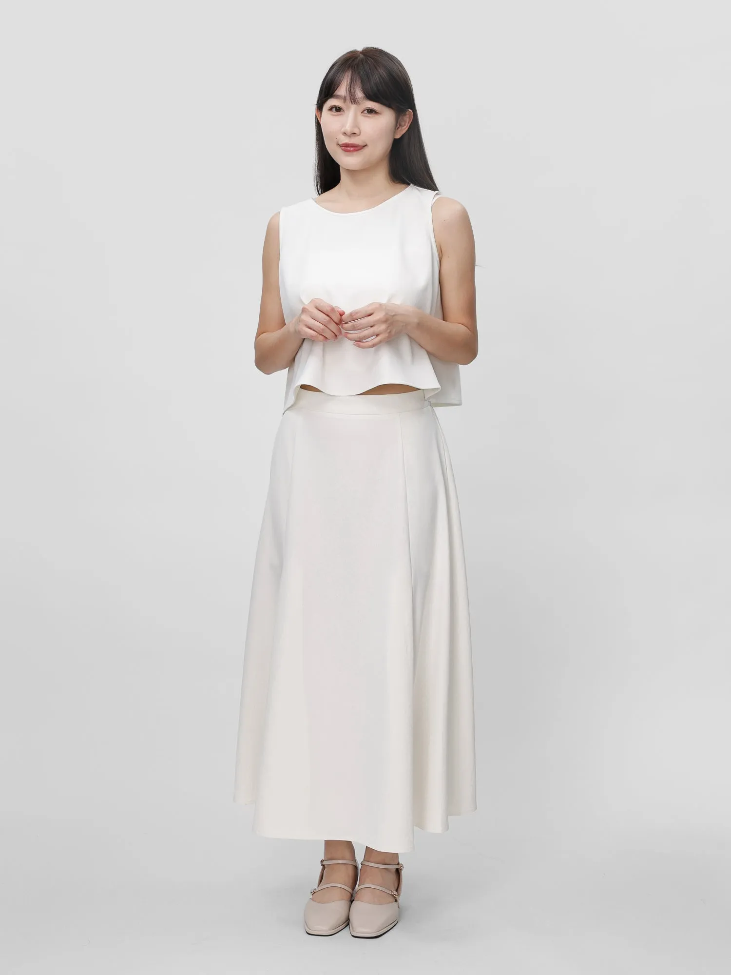 Ines Clean Flowy Dress Set