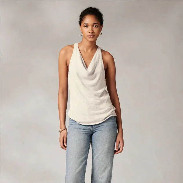 KASHWERE - COWL NECK TOP