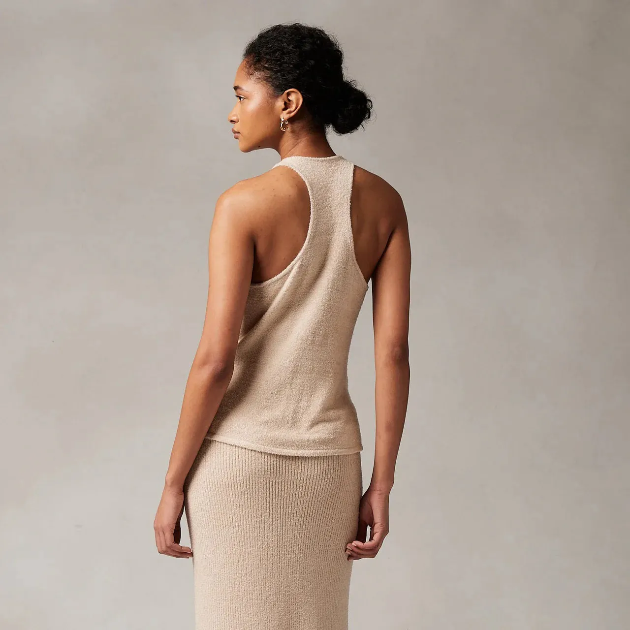 KASHWERE - COWL NECK TOP