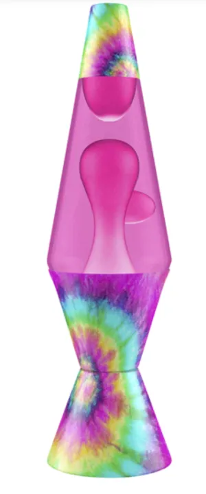 Lava Lamp - Tie Dye Decal 14.5"