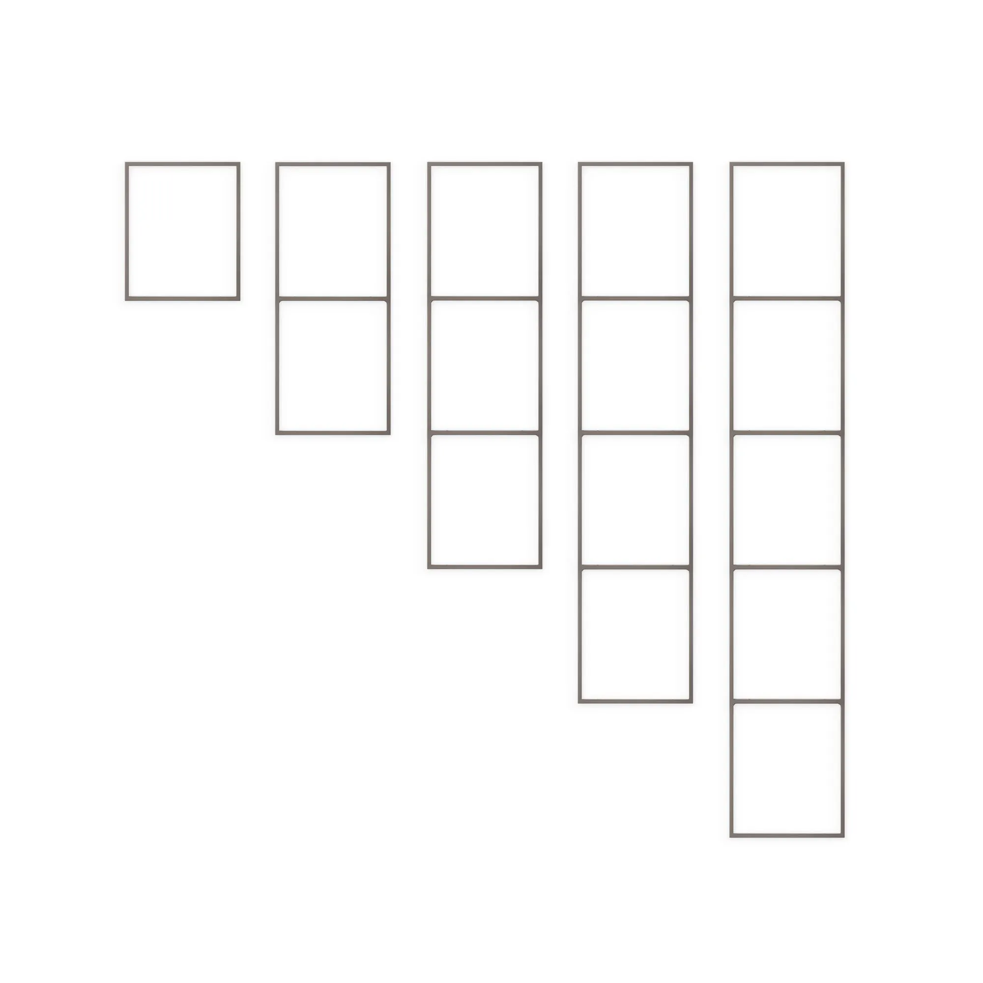 Lloyd White 3 Tiered Shelf