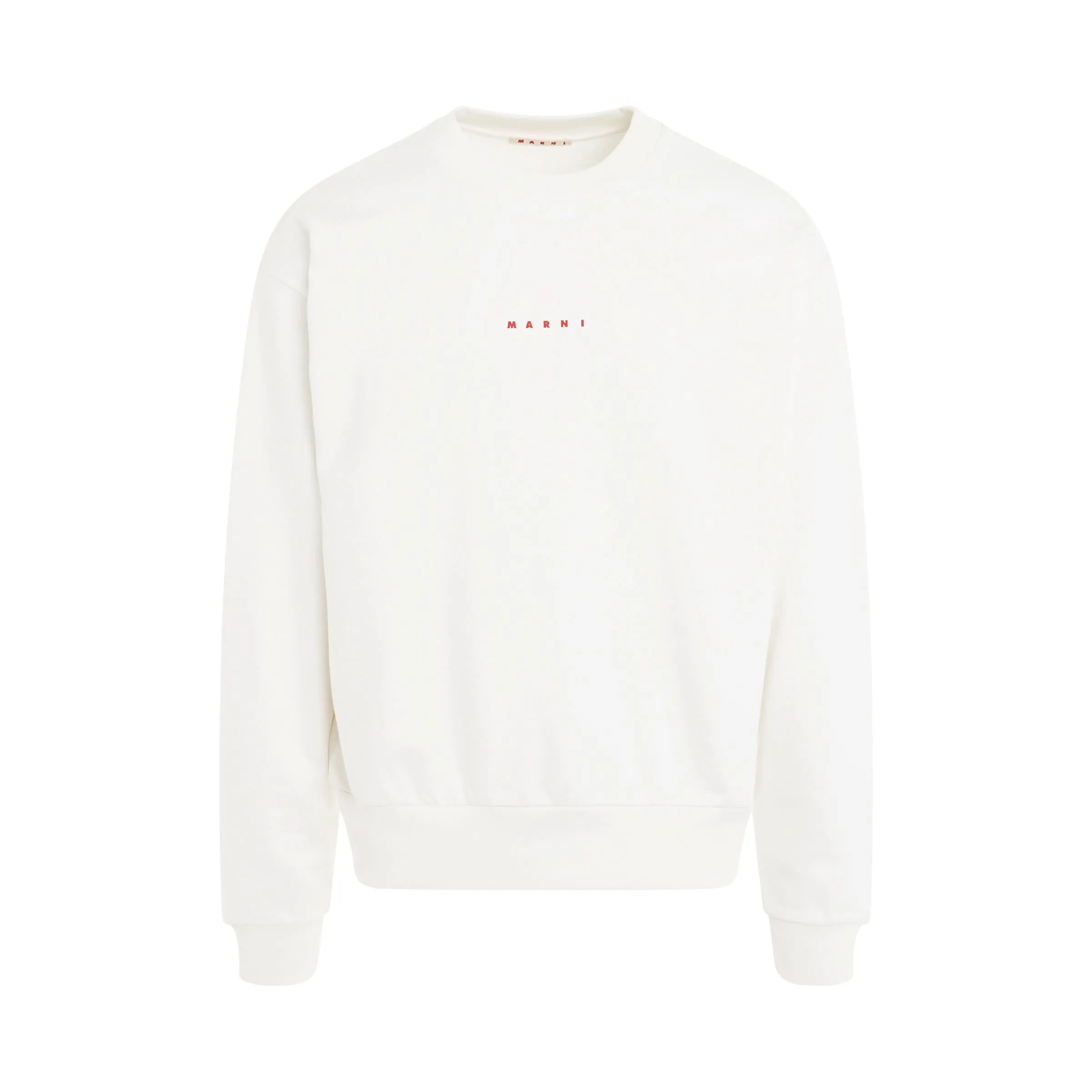 Logo Sweatshirt in Natural White