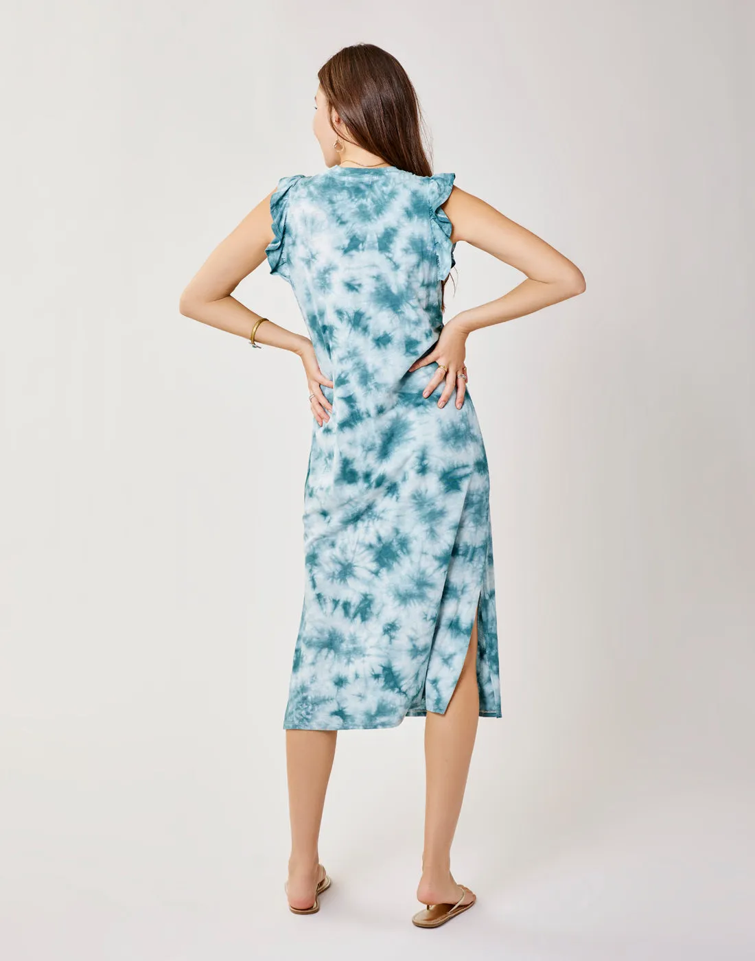 Maeve Dress: Hydro Tie Dye