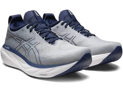 Men's ASICS Gel-Nimbus 25 (Sheet Rock/Indigo Blue)