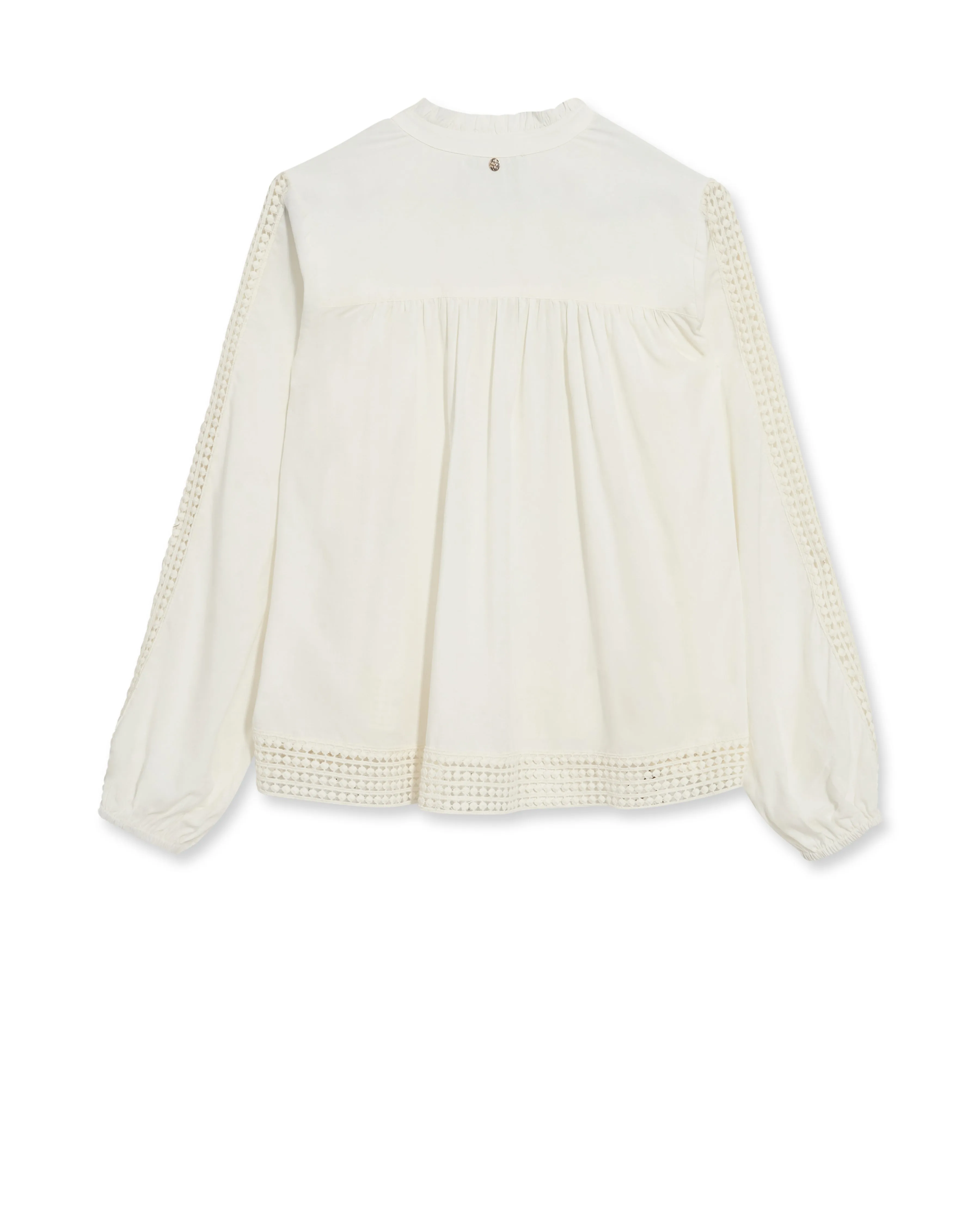 Mos Mosh Macha Lace Blouse-ecru-165410