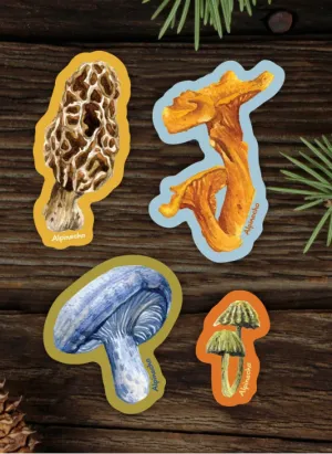 Mushrooms Sticker