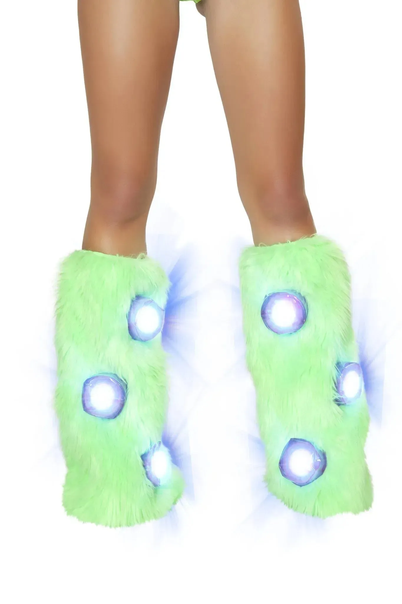 SF116 - Faux Fur Legwarmers