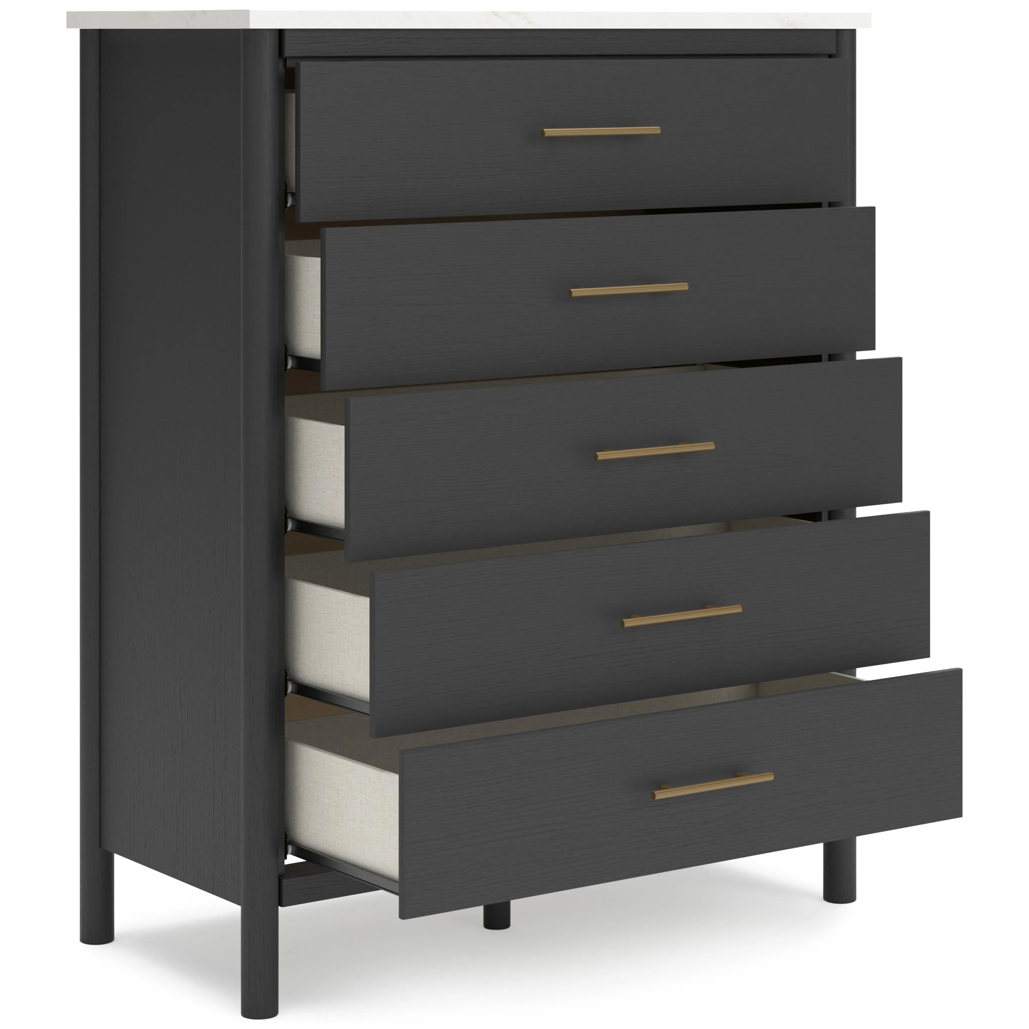 Signature Design by Ashley Cadmori 5-Drawer Chest B2616-345