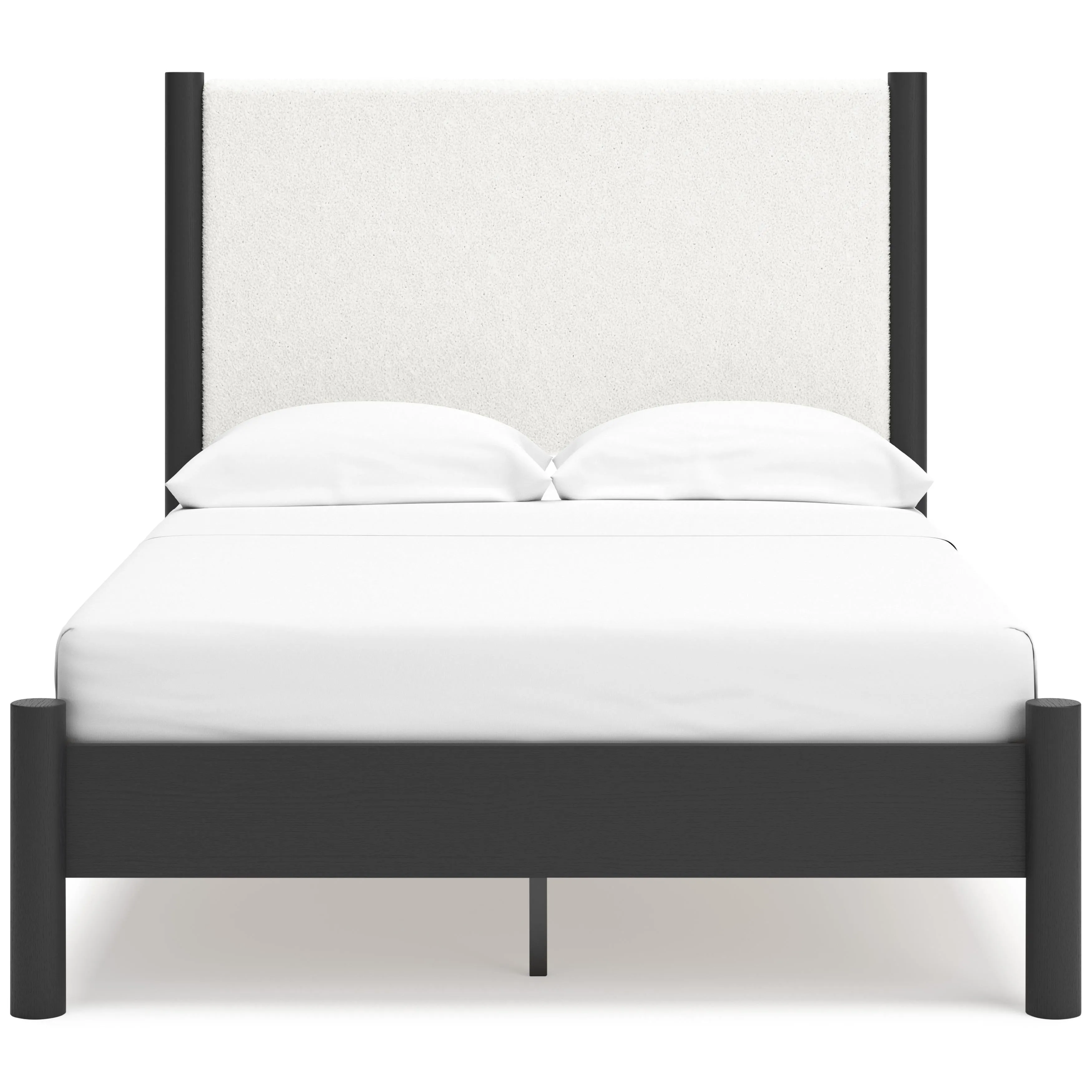 Signature Design by Ashley Cadmori Full Upholstered Panel Bed B2616-87/B2616-84/B100-12