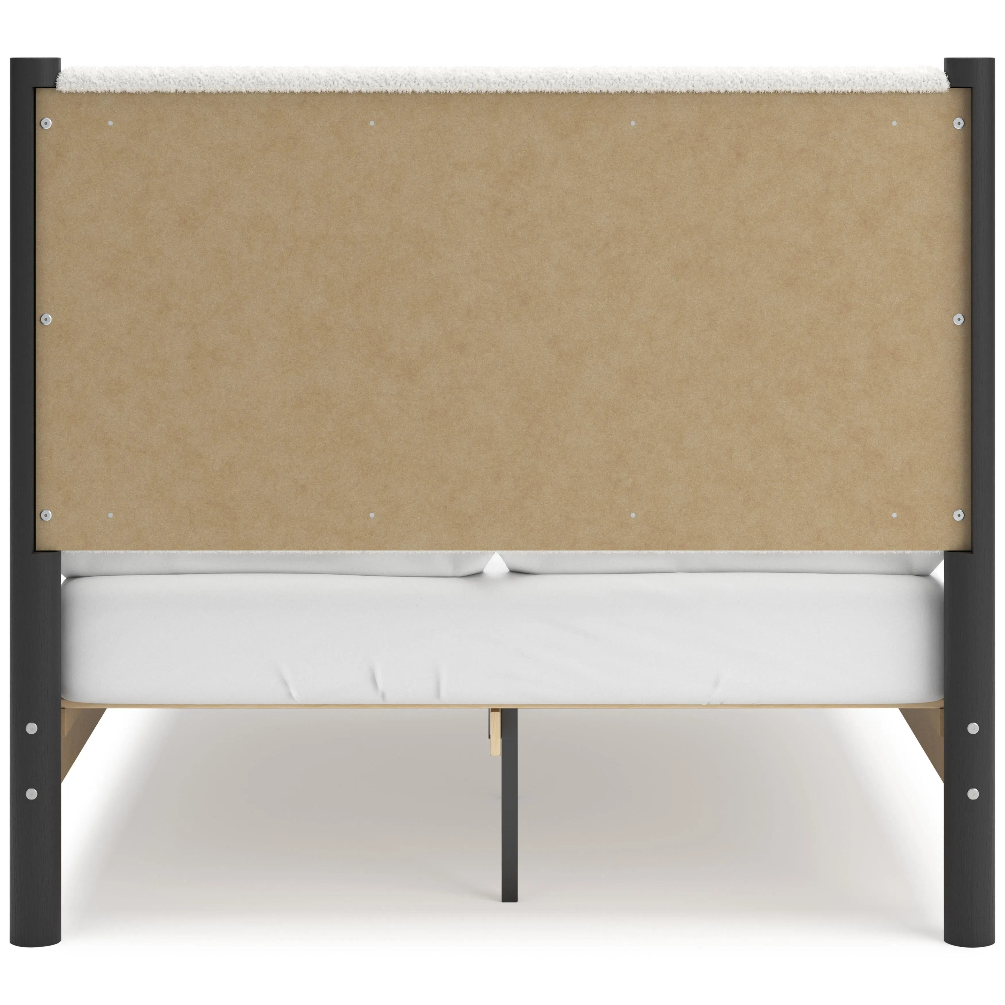 Signature Design by Ashley Cadmori Full Upholstered Panel Bed B2616-87/B2616-84/B100-12