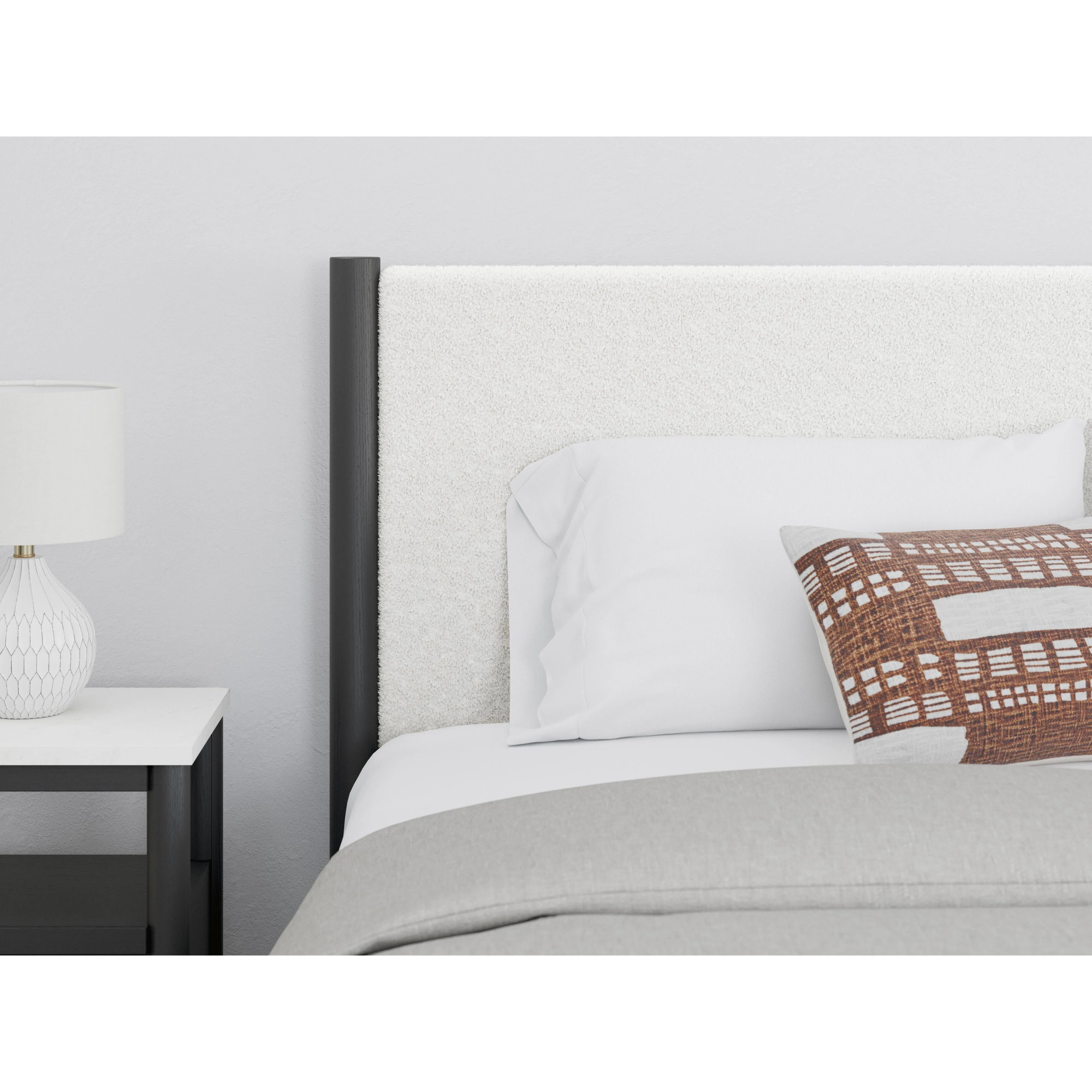 Signature Design by Ashley Cadmori Full Upholstered Panel Bed B2616-87/B2616-84/B100-12