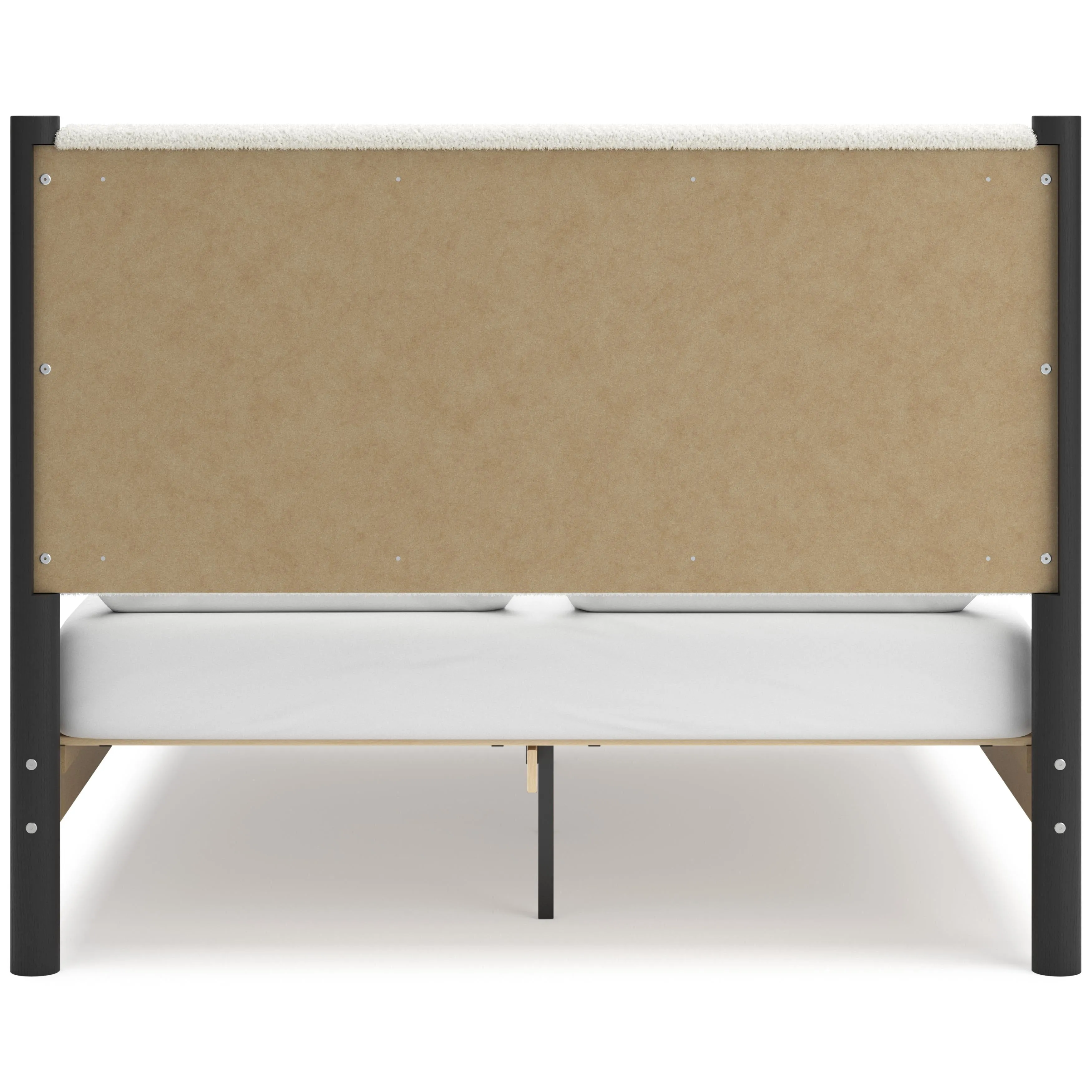 Signature Design by Ashley Cadmori Queen Upholstered Panel Bed B2616-57/B2616-54/B100-13