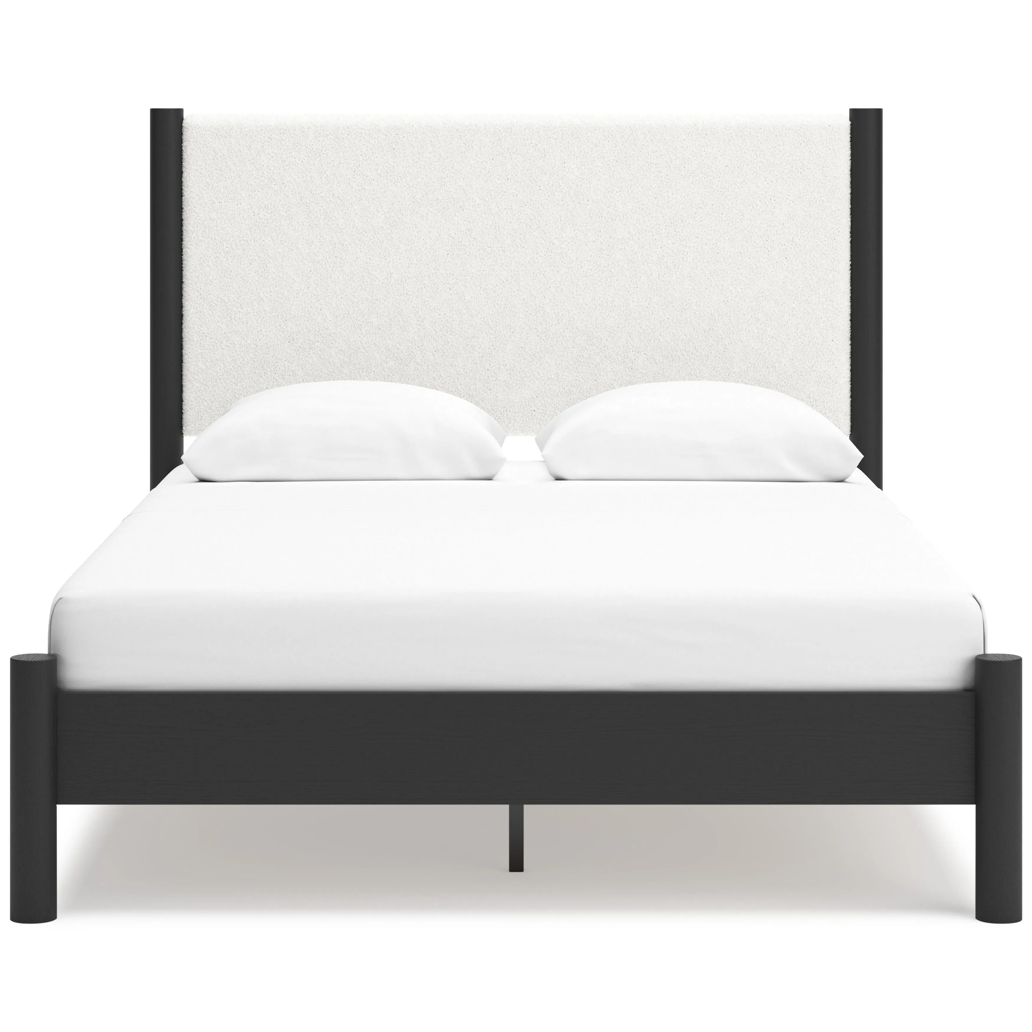 Signature Design by Ashley Cadmori Queen Upholstered Panel Bed B2616-57/B2616-54/B100-13