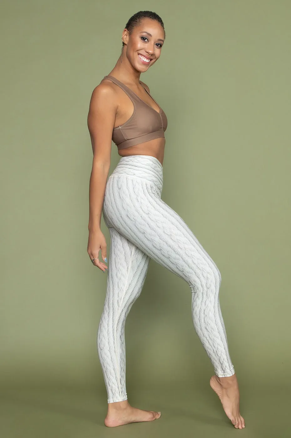 Sol Legging | Cable Knit