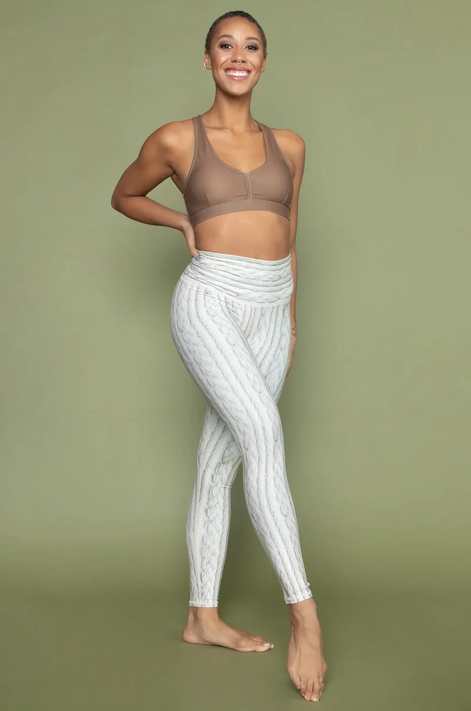 Sol Legging | Cable Knit