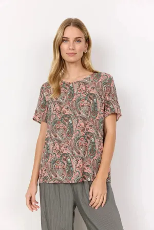 Soya Concept Pianna Printed T-Shirt - 41066