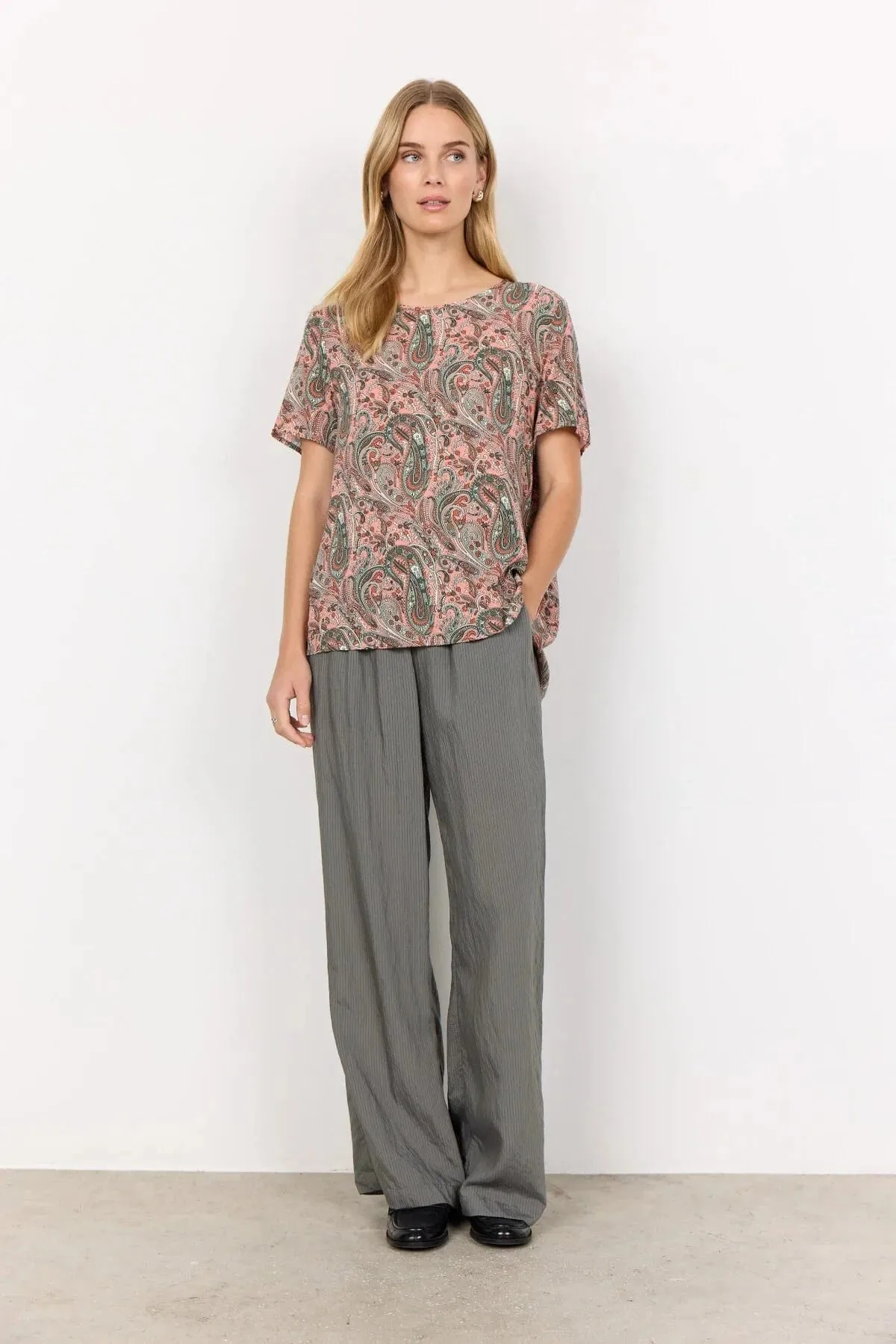 Soya Concept Pianna Printed T-Shirt - 41066