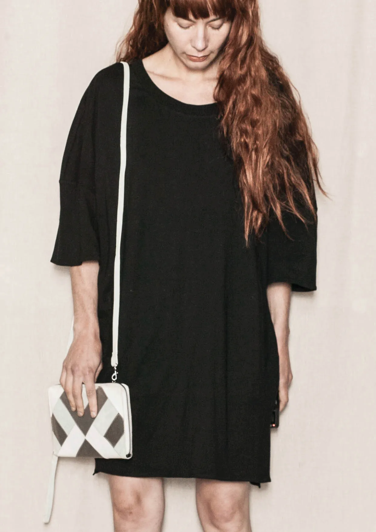 SPORTIVE "T-SHIRT" DRESS - COTTON JERSEY black